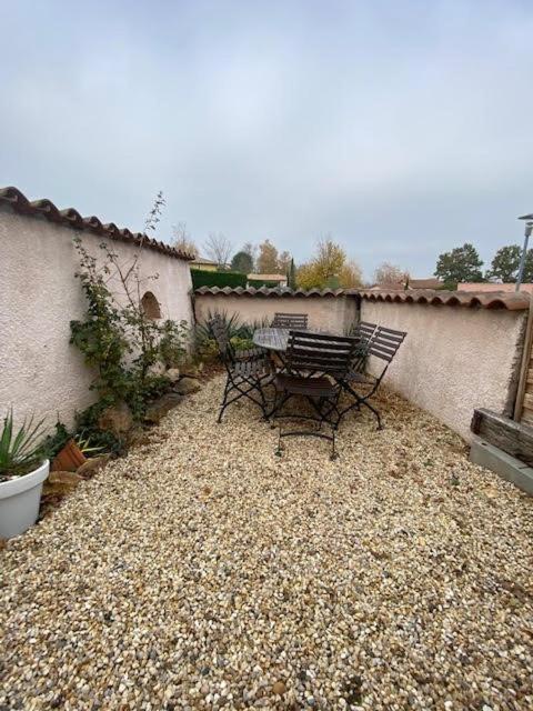 Studio De Jardin "Le Temps D Une Pause" Jusqu'A 4 Personnes En Face Du Beaujolais - Climatisation Et Borne Recharge Vehicule Electrique Montmerle-sur-Saône Kültér fotó