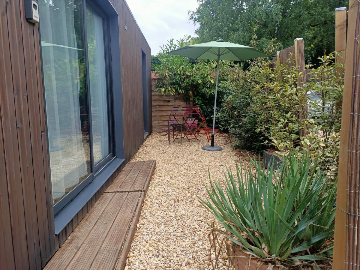 Studio De Jardin "Le Temps D Une Pause" Jusqu'A 4 Personnes En Face Du Beaujolais - Climatisation Et Borne Recharge Vehicule Electrique Montmerle-sur-Saône Kültér fotó