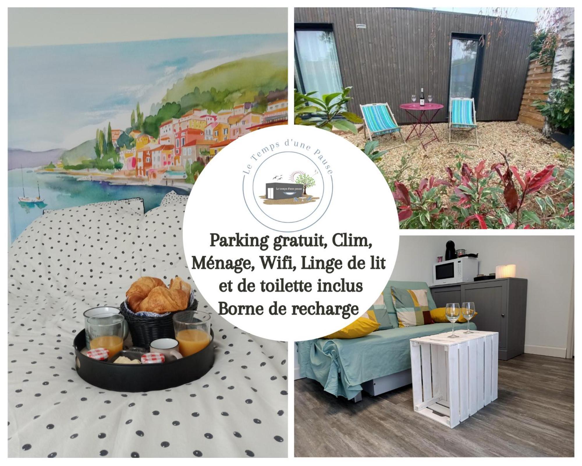 Studio De Jardin "Le Temps D Une Pause" Jusqu'A 4 Personnes En Face Du Beaujolais - Climatisation Et Borne Recharge Vehicule Electrique Montmerle-sur-Saône Kültér fotó
